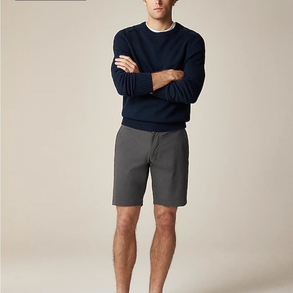 Men's J.Crew 9” Tech Gray Shorts-Sz 32